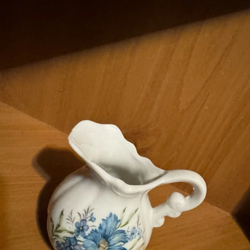 Floral mini Ceramic Pitcher